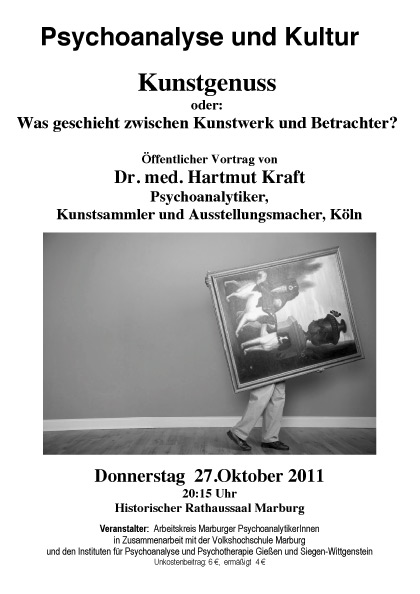 Plakat Veranstaltung Kunstgenuss
