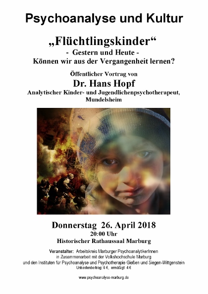 Plakat Veranstaltung Flüchtlingskinder