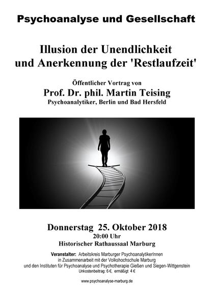 Plakat Veranstaltung Illusion der Unendlichkeit